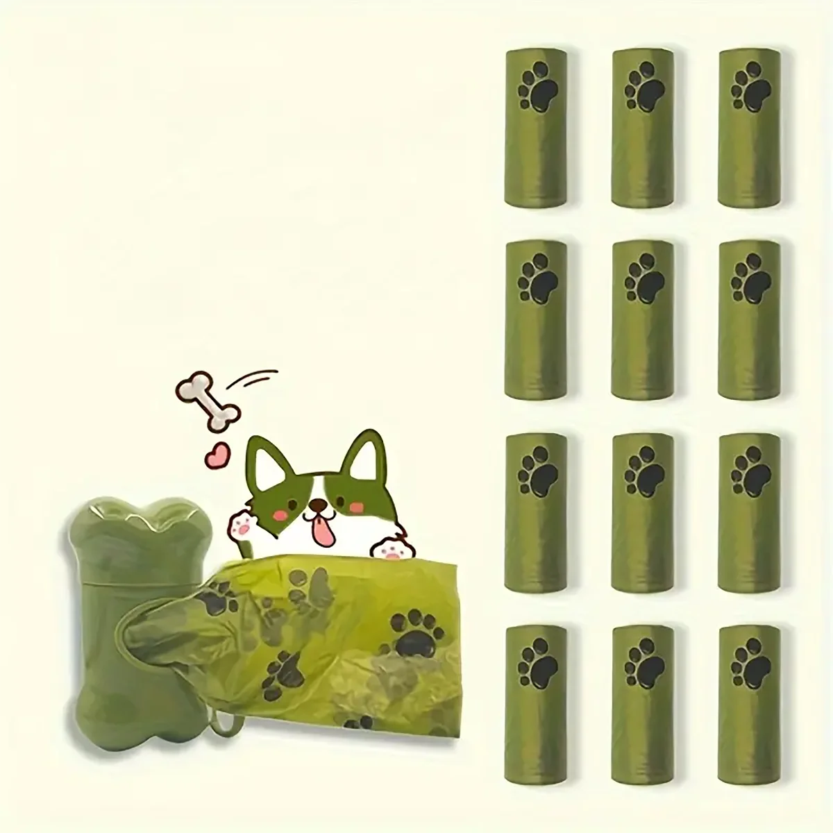 EarthPaw Certified Compostable Dog Poop Bags | 540 Count | EarthPawColletive