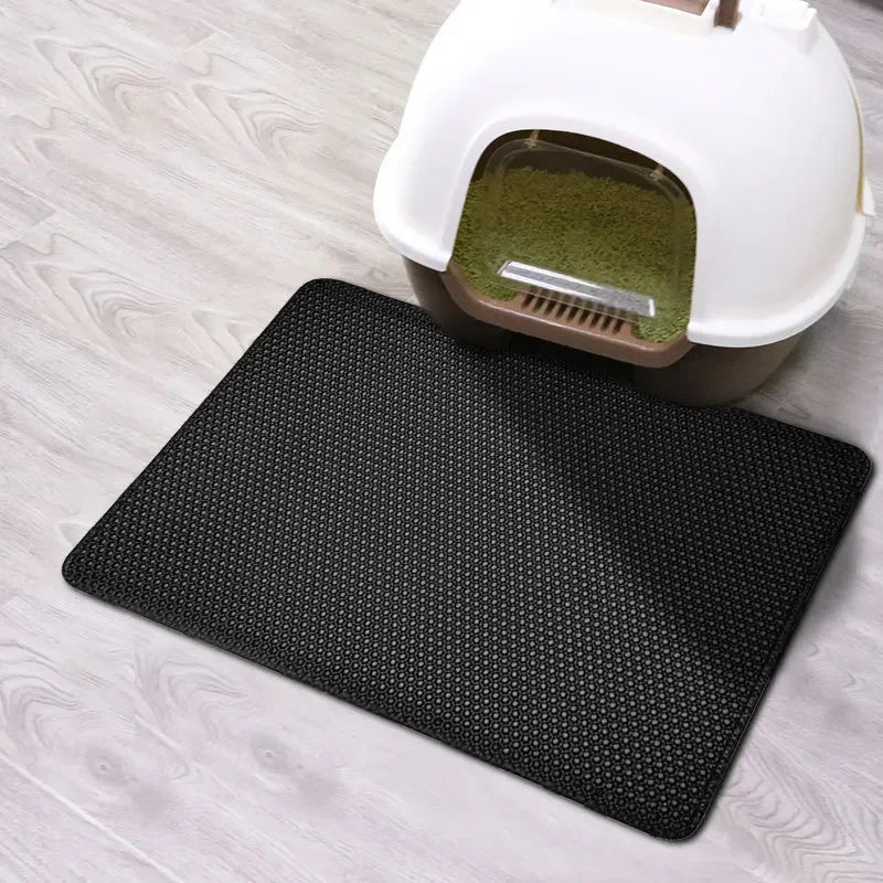 Cat Litter Mat | Double Layer Waterproof & Non-Slip | EarthPawColletive