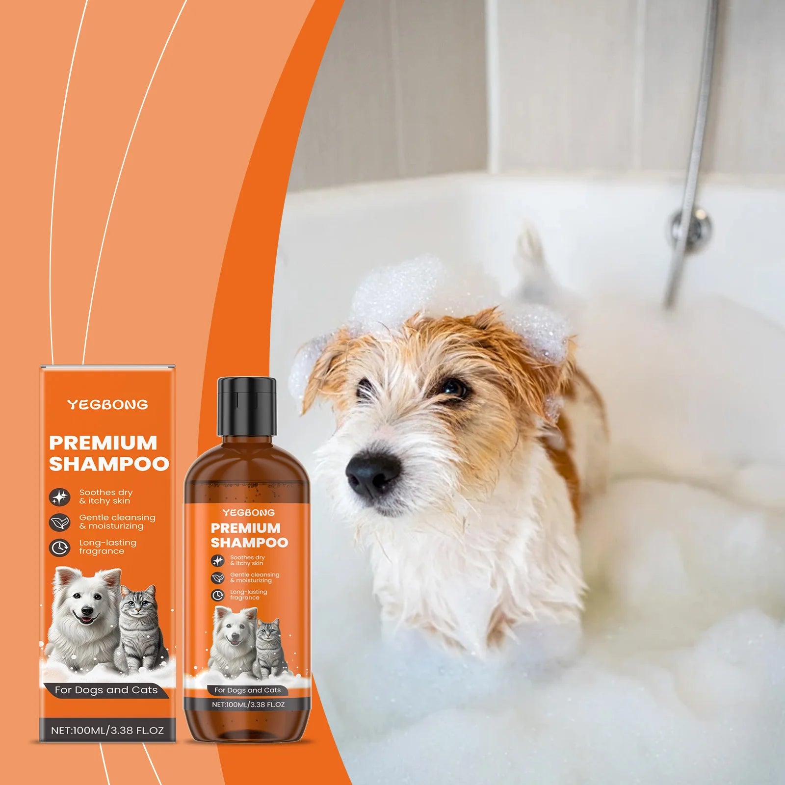 Organic Pet Shampoo Bar for Dogs & Cats | Plastic-Free Grooming | EarthPawColletive
