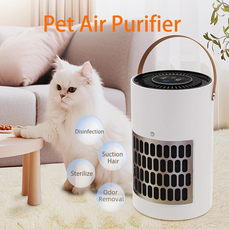 Pet Air Purifier | HEPA Filter Odor Remover for Cats & Dogs | EarthPawColletive