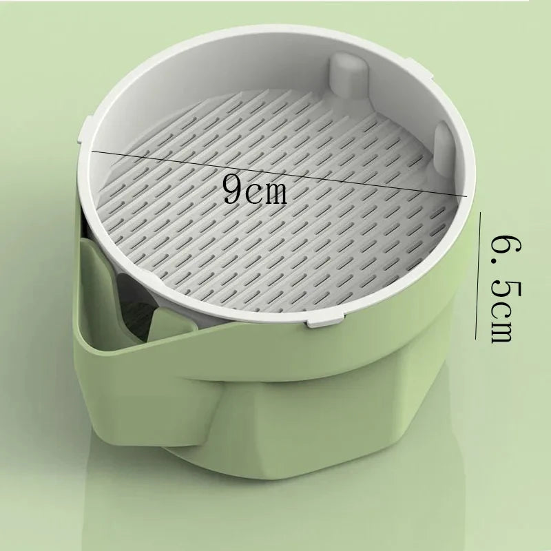 Cat Grass Growing Dish | Hydroponic Greenhouse Starter Pot | EarthPawColletive