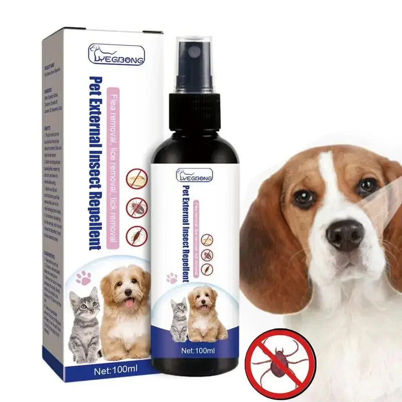 Natural Flea & Tick Spray for Dogs/Cats | USDA BioBased | EarthPawColletive