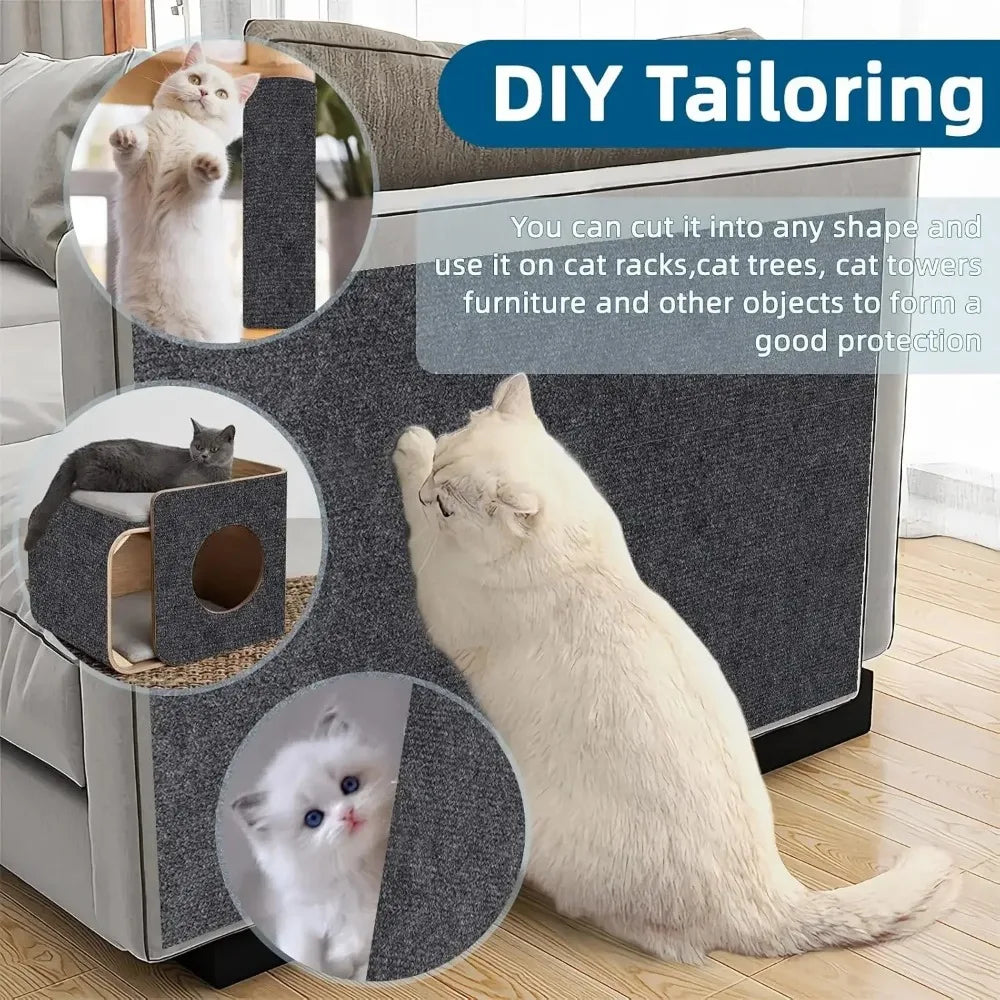 Anti-Cat Scratch Wall & Sofa Protector | DIY Trimmable Carpet | EarthPawColletive