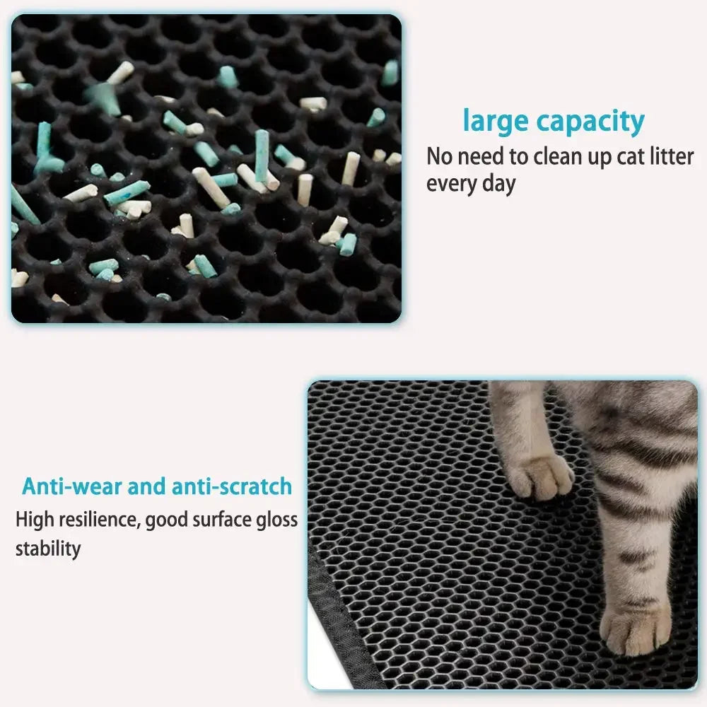 Cat Litter Mat | Double Layer Waterproof & Non-Slip | EarthPawColletive