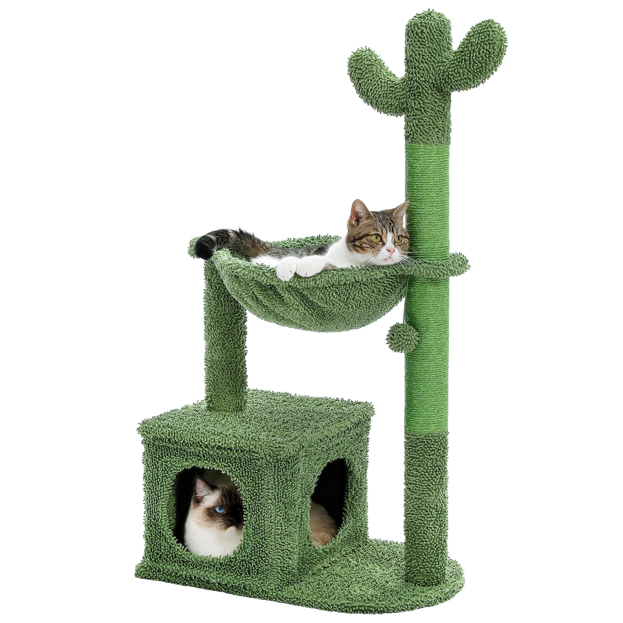 Cactus Cat Tree | Condo, Hammock & Ball | EarthPawColletive