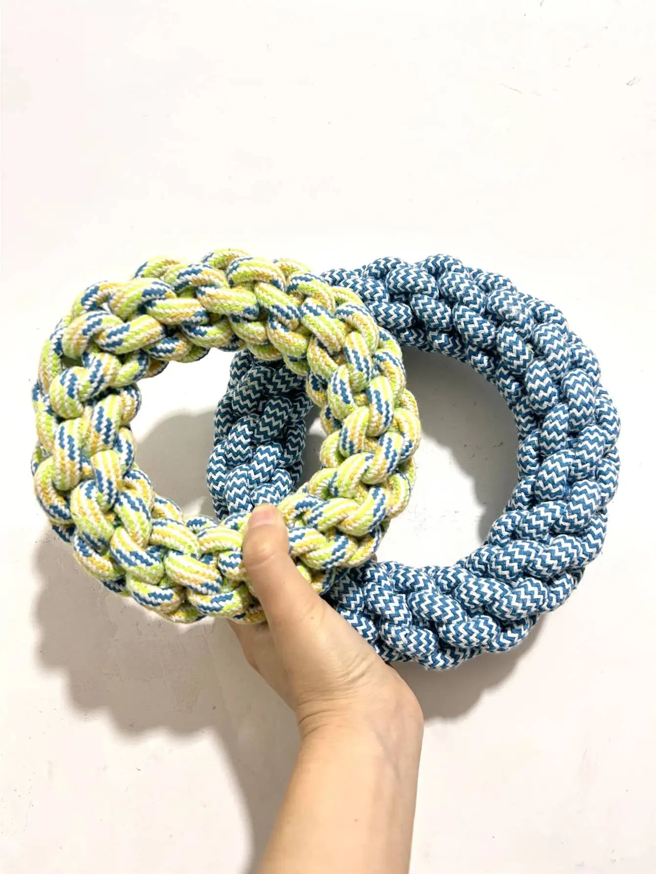Eco-Friendly Recycled Rope Dog Toy | Heavy Chewer Safe | EarthPawColletive