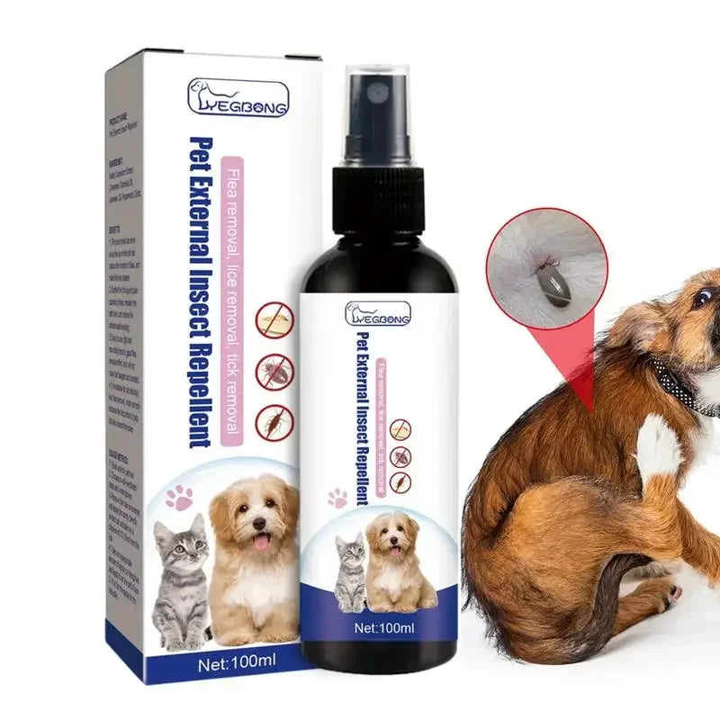 Natural Flea & Tick Spray for Dogs/Cats | USDA BioBased | EarthPawColletive