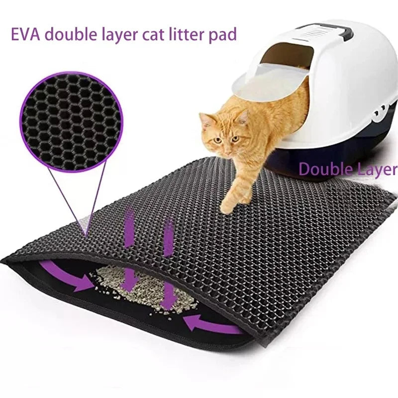 Cat Litter Mat | Double Layer Waterproof & Non-Slip | EarthPawColletive