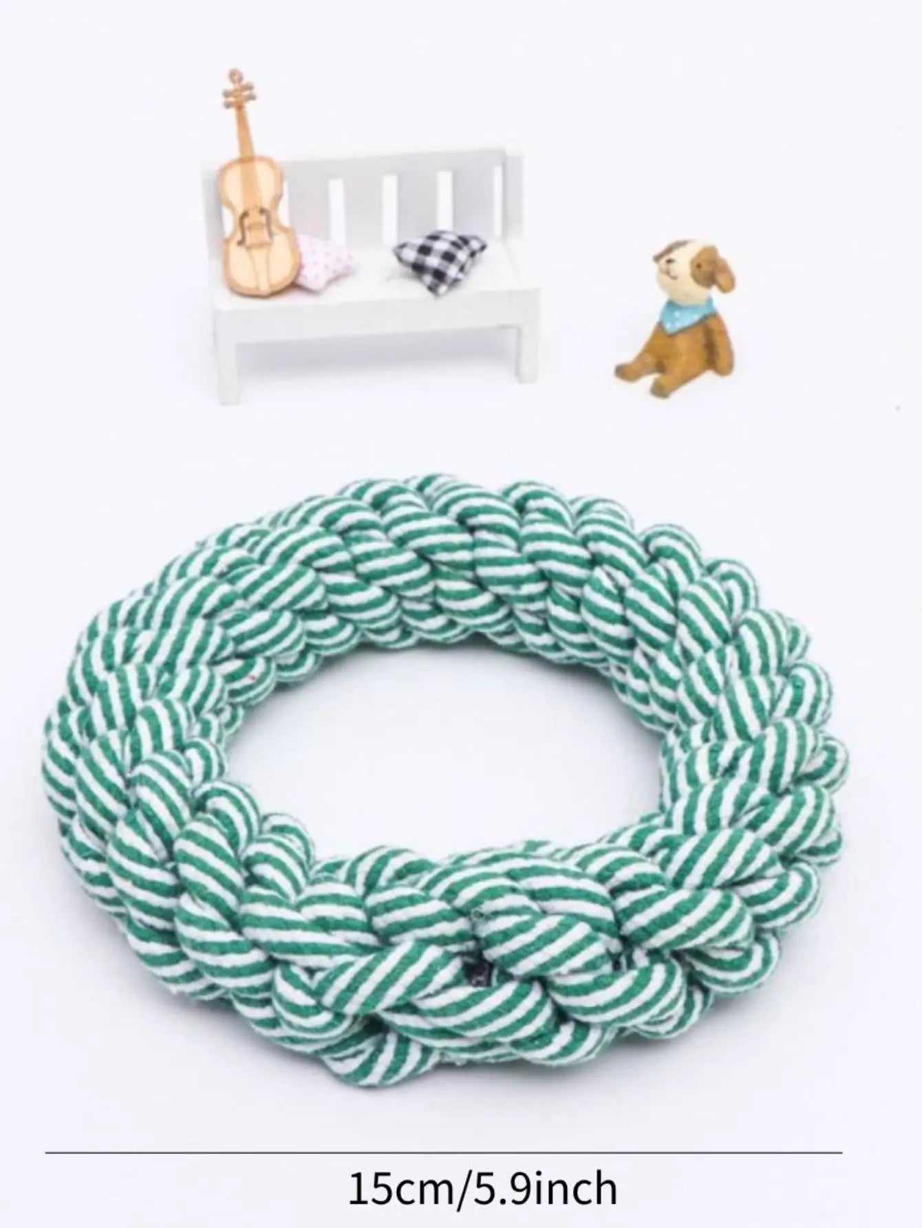 Eco-Friendly Recycled Rope Dog Toy | Heavy Chewer Safe | EarthPawColletive