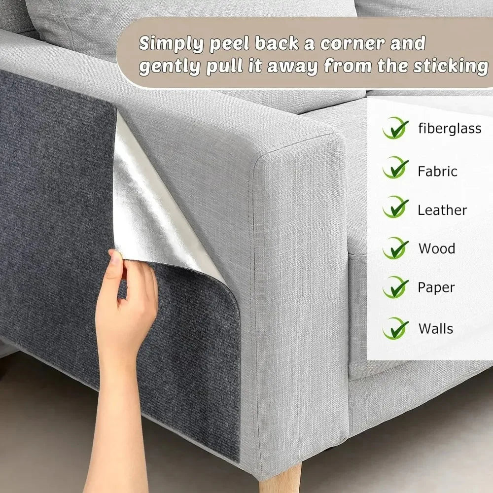 Anti-Cat Scratch Wall & Sofa Protector | DIY Trimmable Carpet | EarthPawColletive